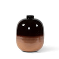 Grand vase moderne bicolore émaillé - BURGUNDY (40 x H50 cm) - Koddel.com