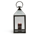Grande lanterne en acier finition bronze – Intérieur & extérieur - H65 cm - Koddel.com