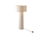 Lampadaire en tissu ivoire Aurora H115 cm - Koddel.com