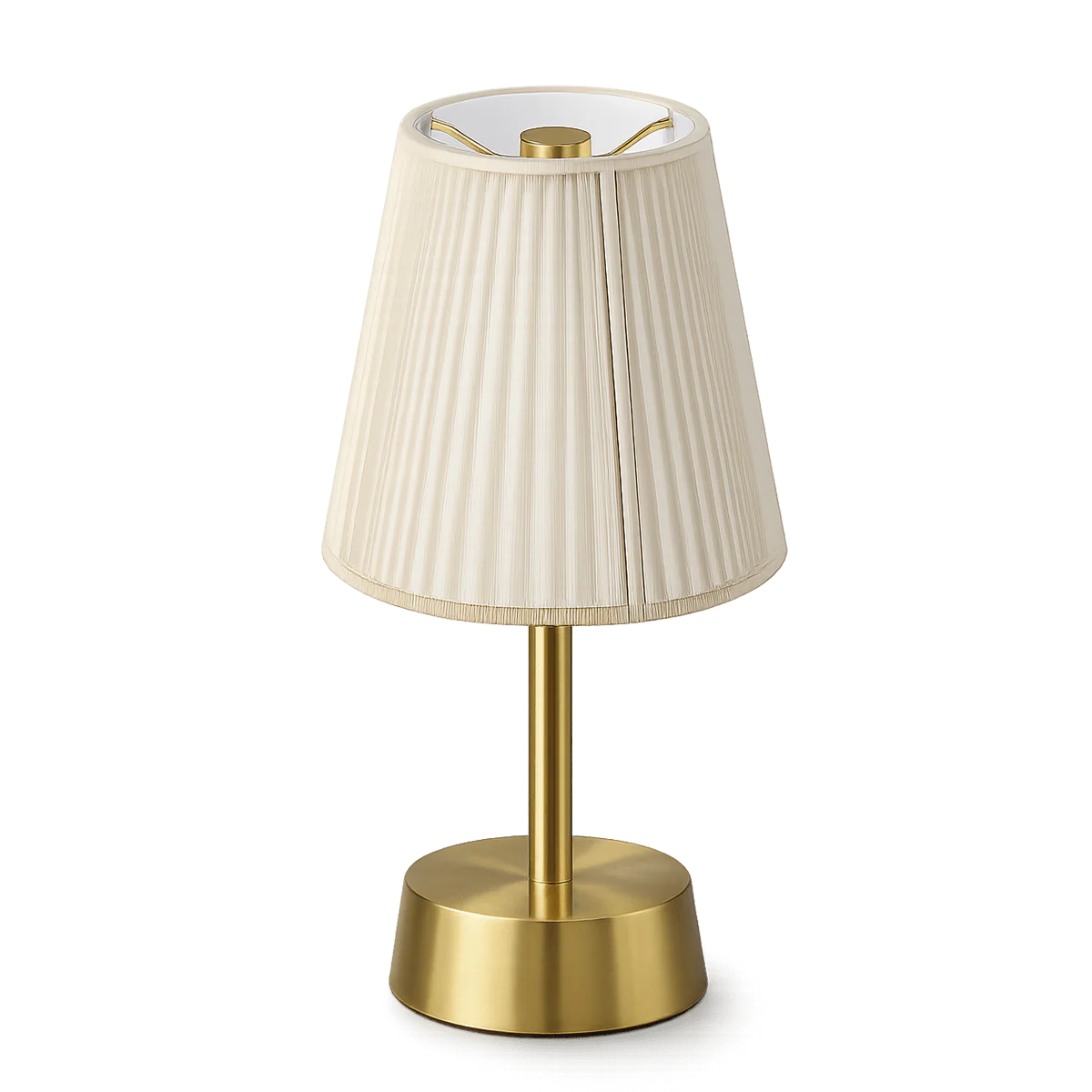 Lampe de table sans fil "Liberty" – Laiton brossé
