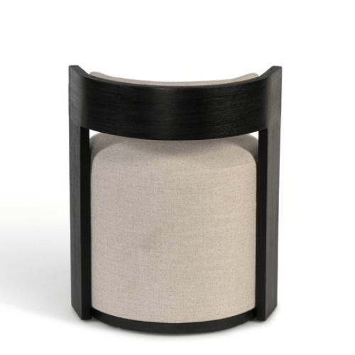 One Seater - Écru & Bois Noir Brossé - Koddel.com