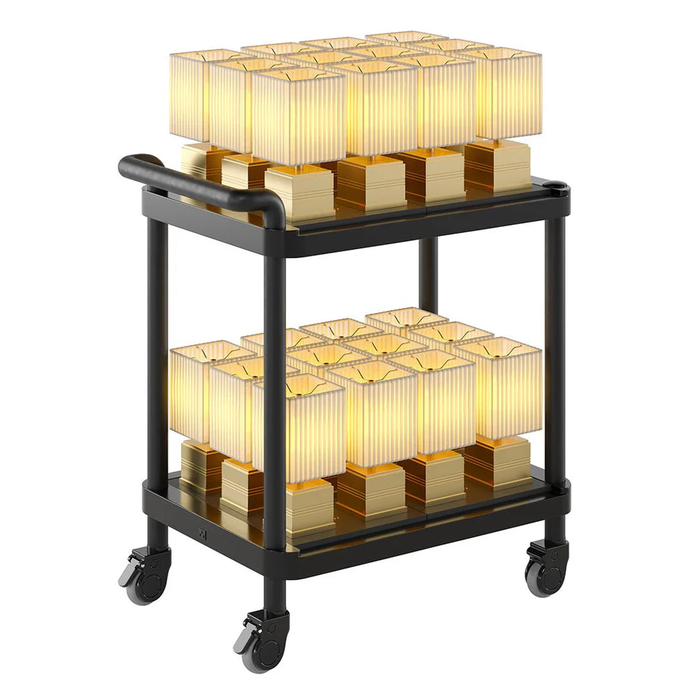 Chariot de recharge sans fil Qi (24 Lampes)