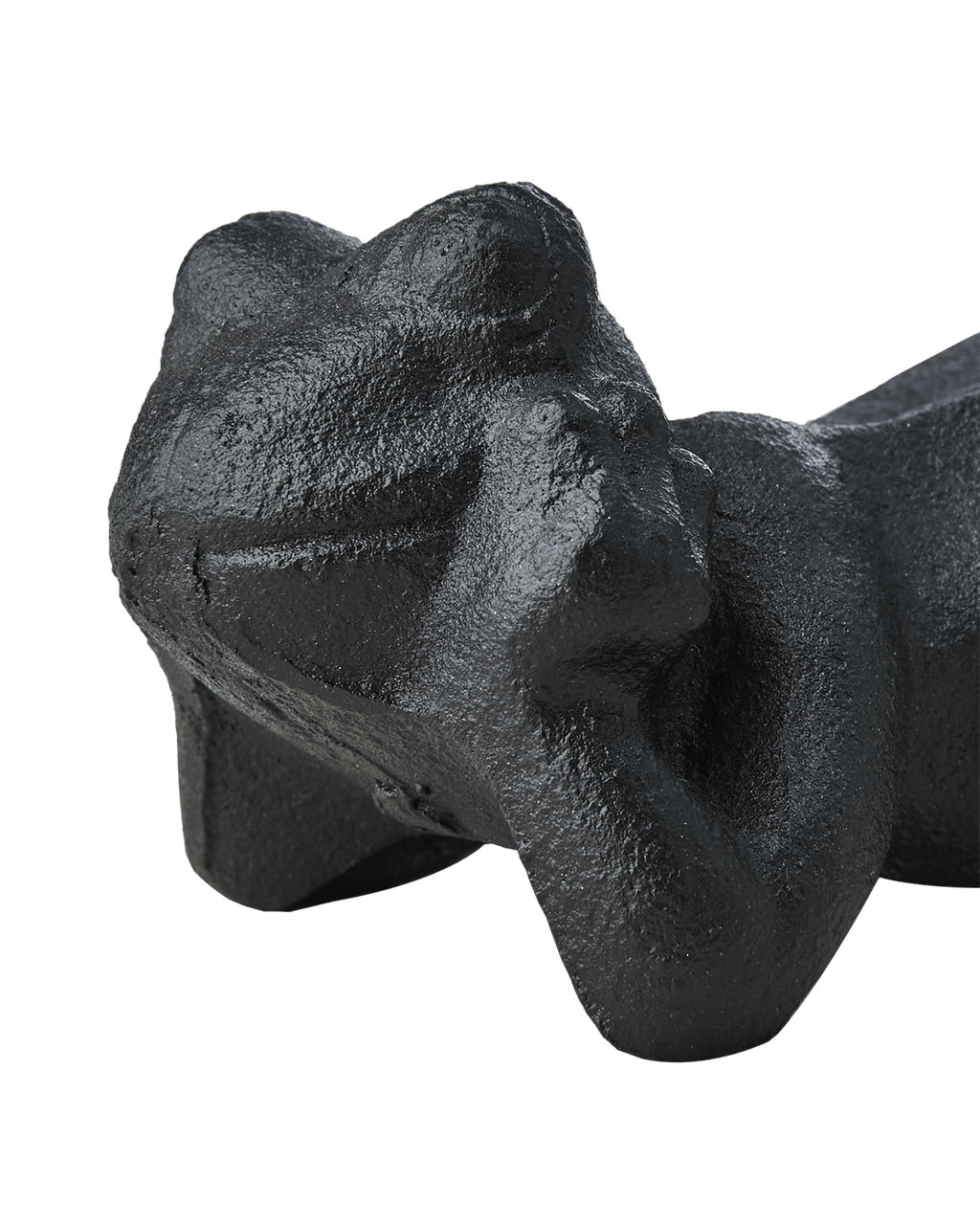 Grenouille allongée en fonte noire - Rana II - Koddel.com