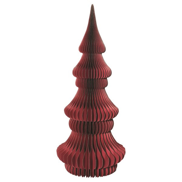 Sapin sculptural design en carton renforcé – H120 cm - Réutilisable