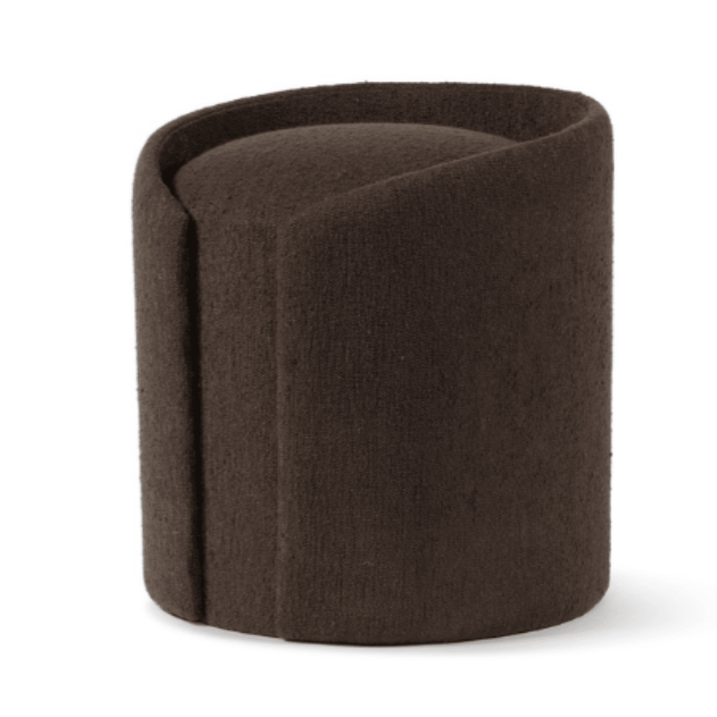 Pouf d'appoint moderne "Oneseater" Chocolat - Koddel.com