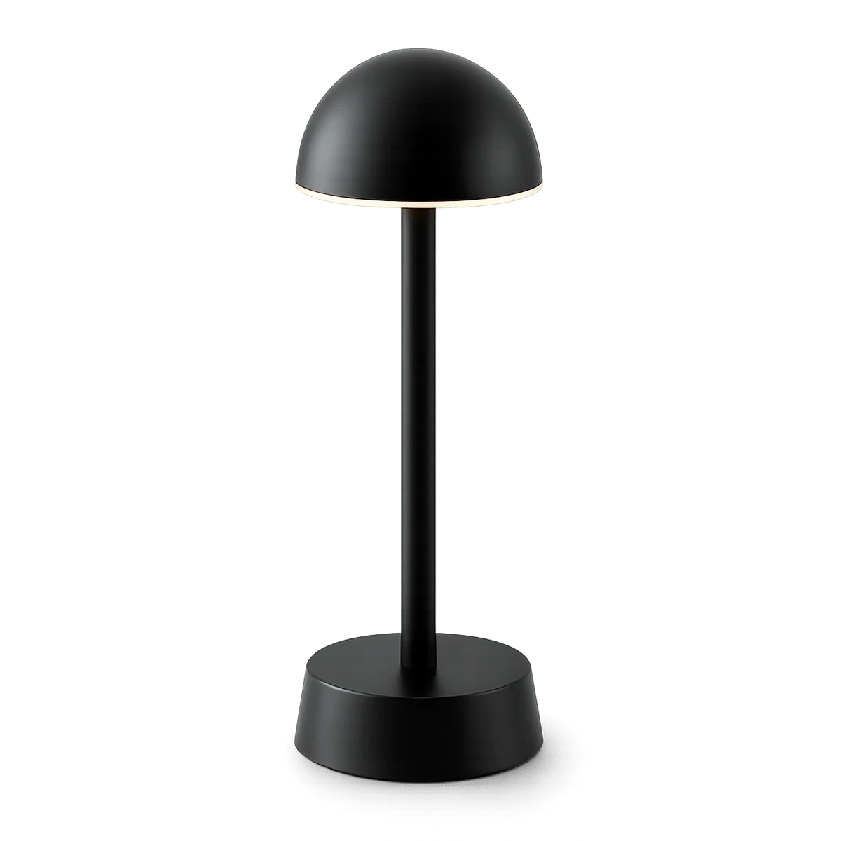 Lampe de table sans fil Sofia dôme – Finitions métalliques & silhouette coupole