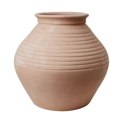 SABAH rounded terracotta urn