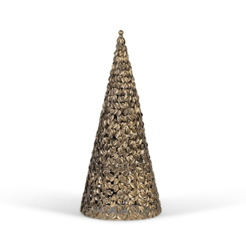 Sapin décoratif en laiton - Design belge