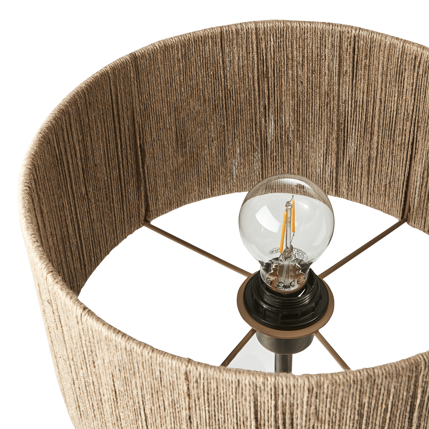 Abat - jour en jute - Nature - Koddel.com