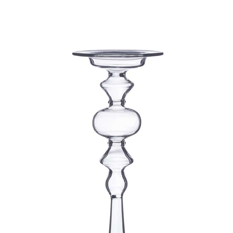 kit bougeoir en verre soufflé Lisbonne - Lot de 4 + 1 offert