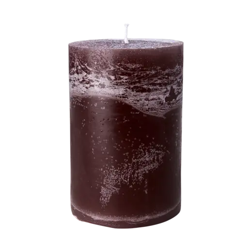 Bougie 10 x 15 cm cylindrique - Lot de 3 pièces
