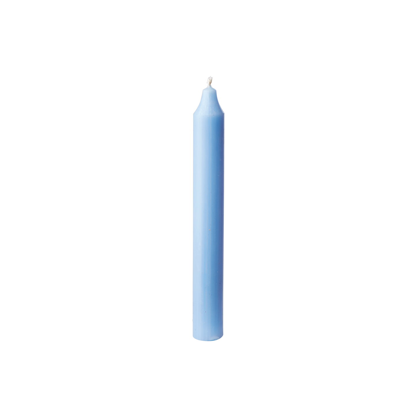 Set of light blue candlestick candles, 18 cm - Ljus Kort