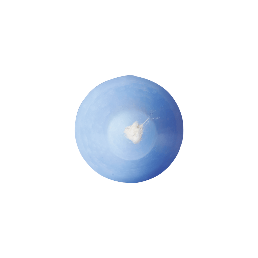 Lot bougie chandelier bleu clair, 18 cm - Ljus Kort - Koddel.com