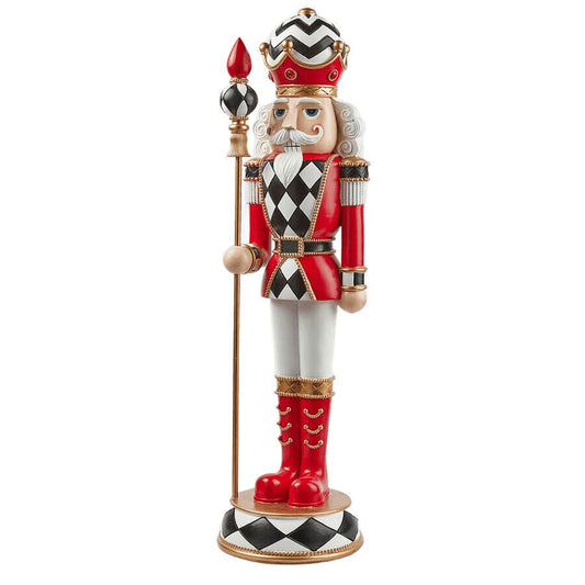 Soldat Casse-Noisette "Scacchi" – Décoration  EDG pour Noël 2024 (H92 cm)