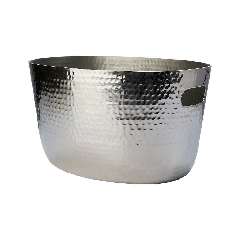 Large hammered champagne bucket - L37 x H20 cm