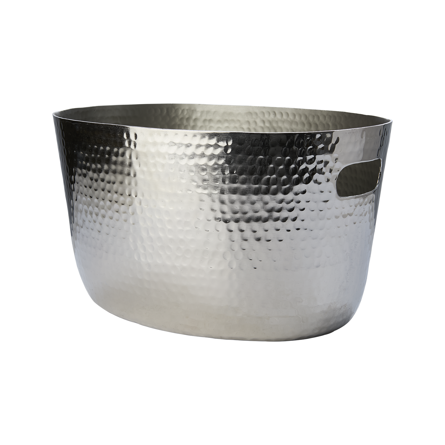 Grand seau à champagne martelé - L37 x H20 cm