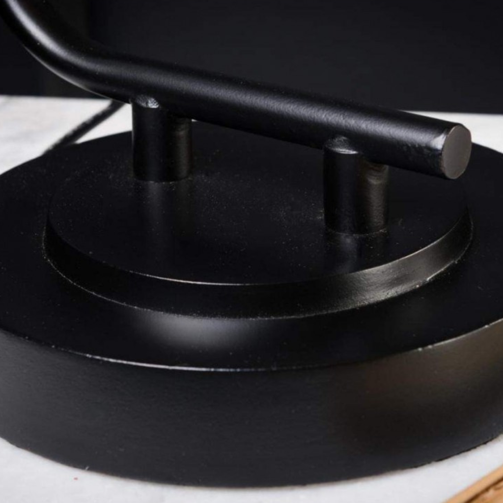 Lampe de bureau en métal Edisson – Noir & Cuivre
