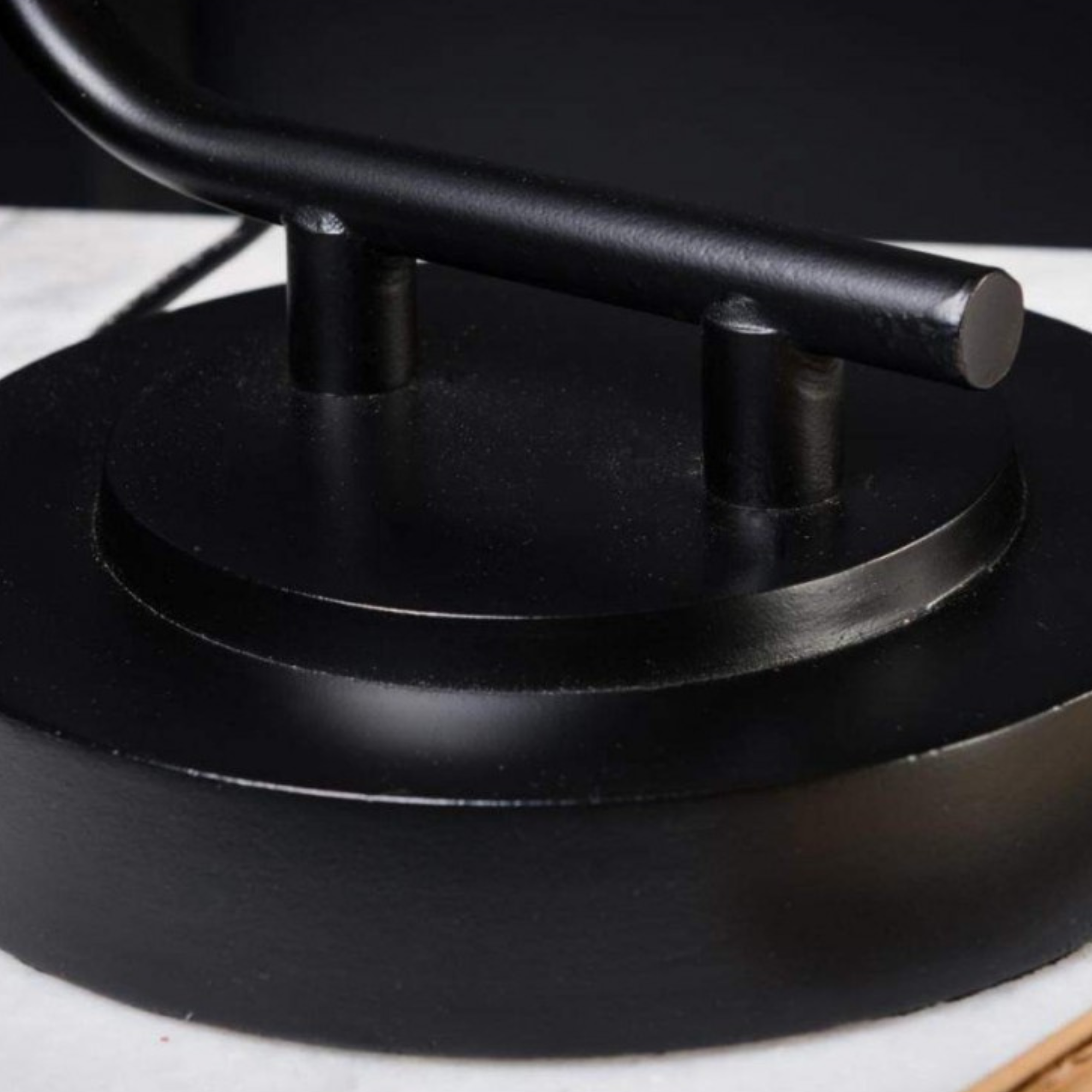 Lampe de bureau en métal Edisson – Noir & Cuivre
