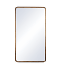 Miroir rectangle cadre cuivre vieilli H130 cm - Koddel.com