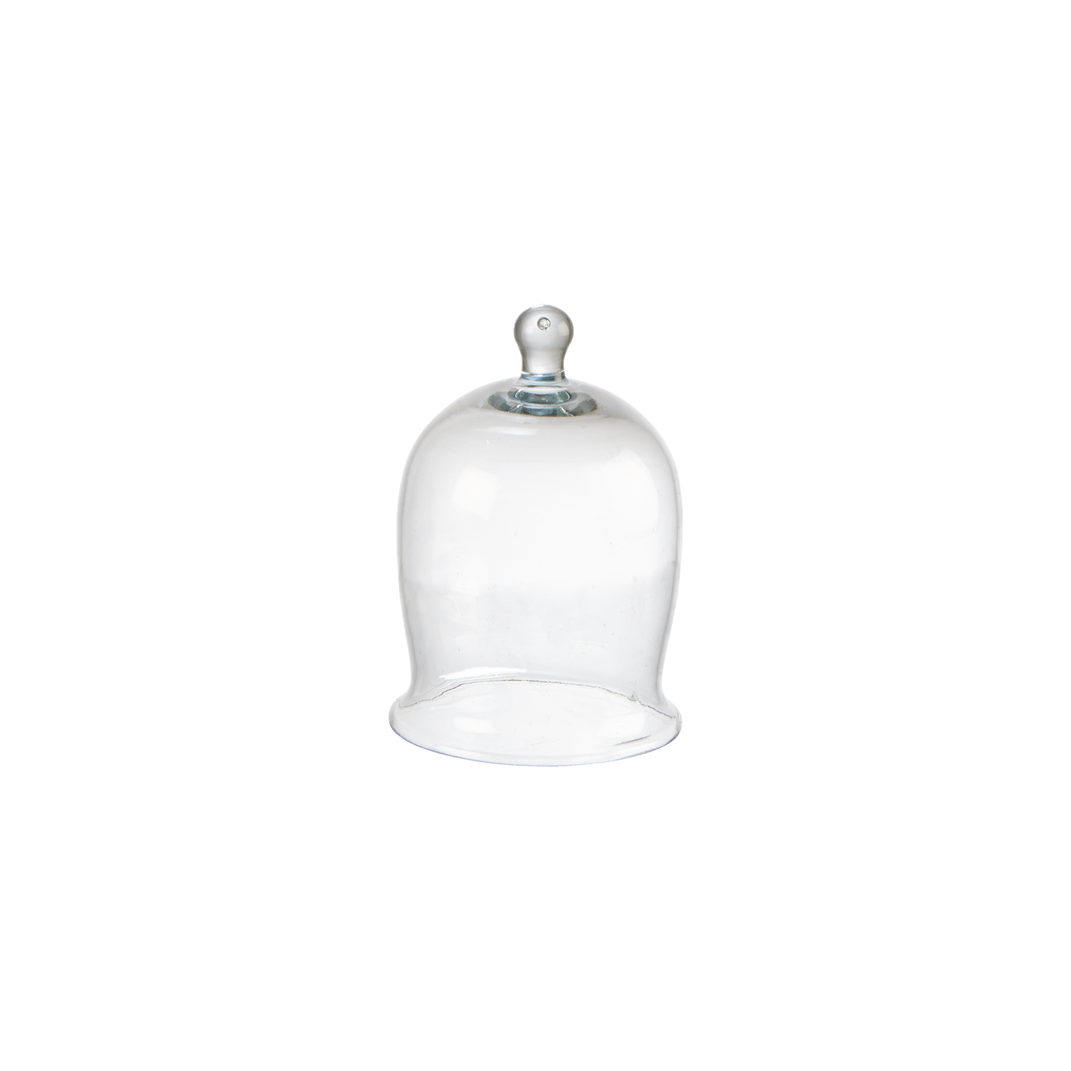 8 petites cloches en verre soufflé Ø10 × H16 cm - Lot professionnel - Koddel.com