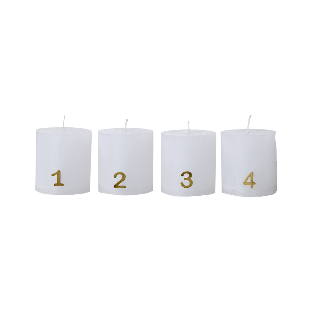 Pins chiffre en métal pour bougie - Décoration de Noel - Koddel.com