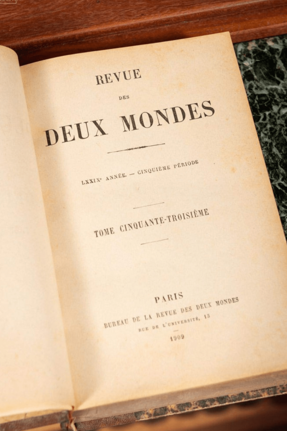 Collection revue des deux mondes - Édition originale - Koddel.com