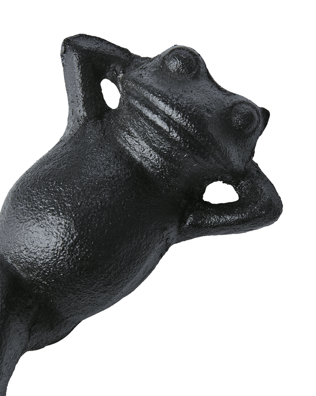 Grenouille décorative en fonte noire - Rana - Koddel.com