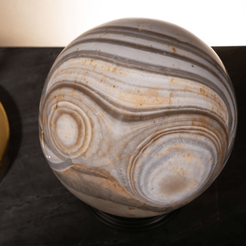 Sphère de Jaspe Rayé – Pièce unique de 7,6 kg (Madagascar) - Koddel.com