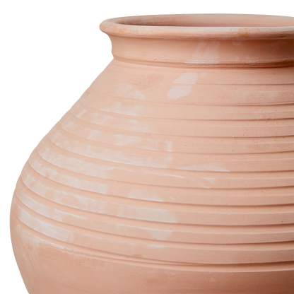 SABAH rounded terracotta urn